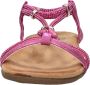Sub55 Comfortabel Sandalen Plat fuchsia - Thumbnail 6
