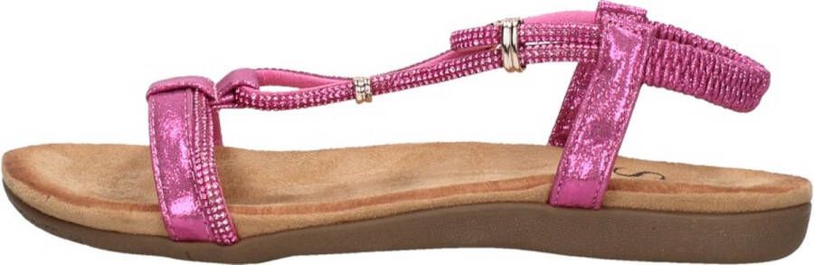 Sub55 Comfortabel Sandalen Plat fuchsia - Foto 6