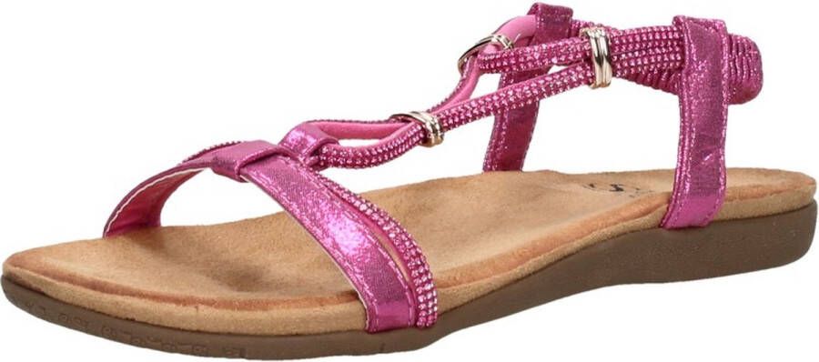 Sub55 Comfortabel Sandalen Plat fuchsia - Foto 4