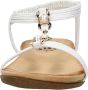 Sub55 Comfortabel Sandalen Plat wit - Thumbnail 12