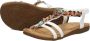 Sub55 Comfortabel Sandalen Plat wit - Thumbnail 4