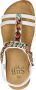 Sub55 Comfortabel Sandalen Plat wit - Thumbnail 5