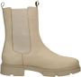 Sub55 Enkellaarsjes Plat Enkellaarsjes Plat Beige - Thumbnail 5