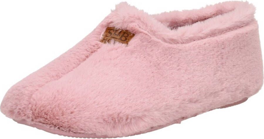 Sub55 Home Collection Pantoffels Dicht Pantoffels Dicht roze