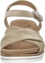 SUB55 Comfort Collection Klara 02 Sandalen Plat beige - Thumbnail 5