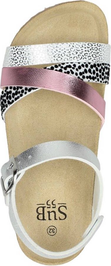 Sub55 Meiden Sandalen Meiden Sandalen Zilverkleur