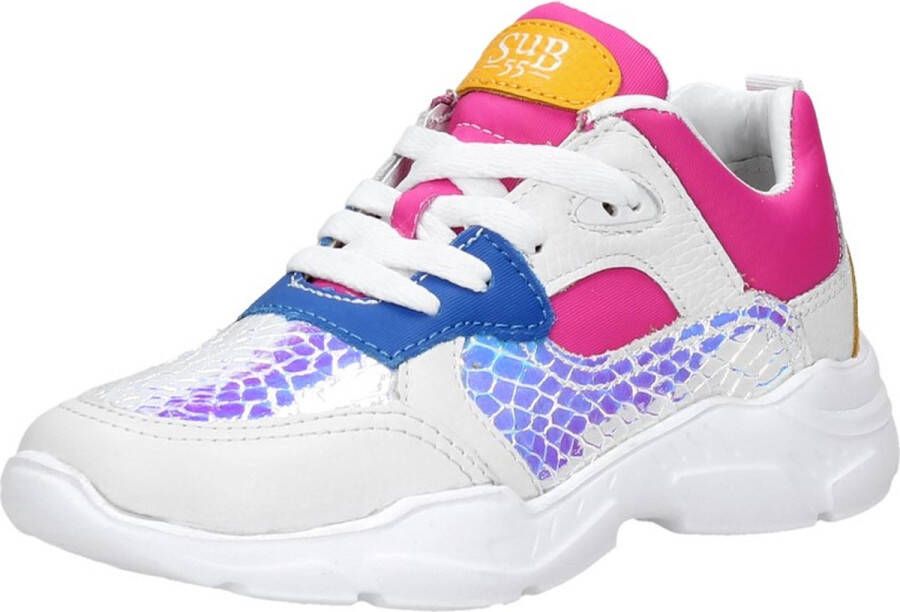 Sub55 Meisjes sneakers Laag fuchsia