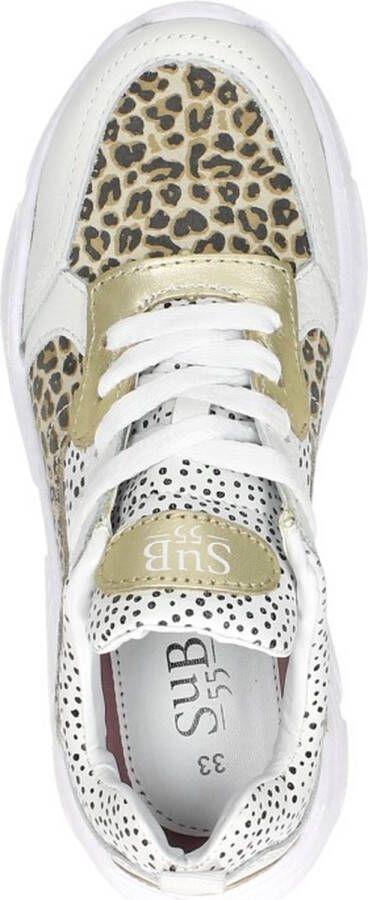 Sub55 Meisjes sneakers Laag wit