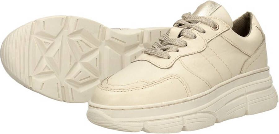 Sub55 Meisjes veterschoenen Lage Schoenen beige