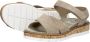 Sub55 Mia 01 Sandalen Plat beige - Thumbnail 3