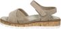 Sub55 Mia 01 Sandalen Plat beige - Thumbnail 5