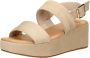 Sub55 Sandalen Hak Sandalen Hak beige - Thumbnail 7