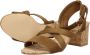 Sub55 Sandalen Hak Sandalen Hak cognac - Thumbnail 6