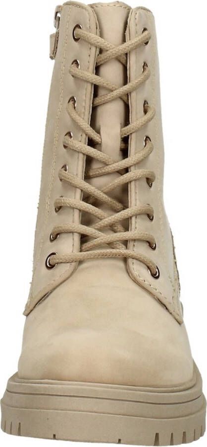 Sub55 Veterschoen hoog Veterschoen hoog beige