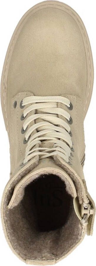 Sub55 Veterschoen hoog Veterschoen hoog beige