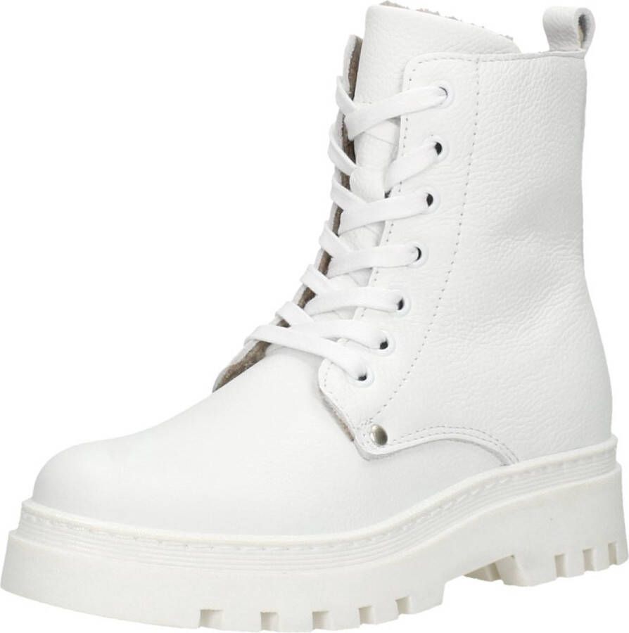 Sub55 Veterschoen hoog Veterschoen hoog Wit