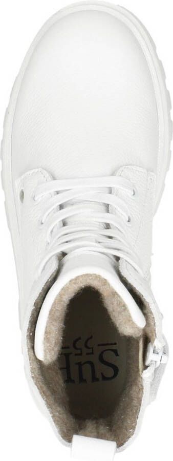 Sub55 Veterschoen hoog Veterschoen hoog Wit