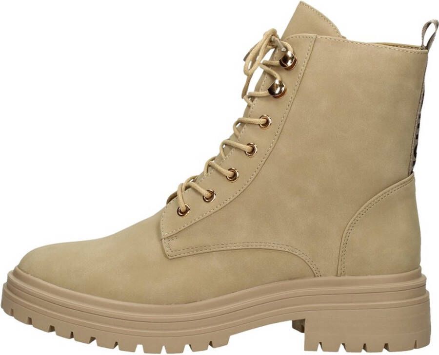 Sub55 Veterschoenen Hoog Veterschoenen Hoog beige