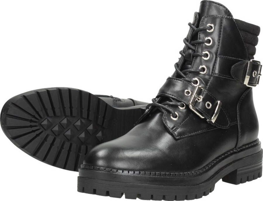 Sub55 Veterschoenen Hoog Veterschoenen Hoog zwart