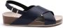 Suecos Dahlia sandalen dames navy vermoeide voeten voetboogondersteuning antislip zool antibacteriële binnenzool demping sleehak - Thumbnail 9