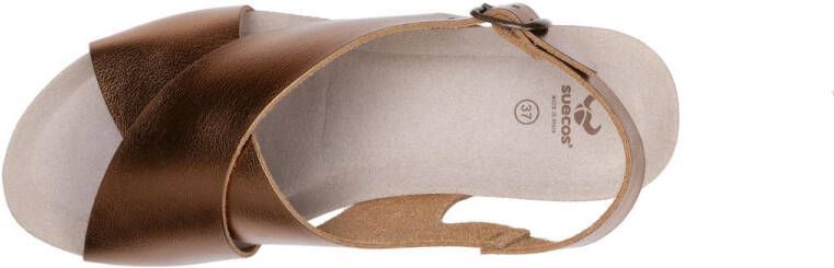 Suecos Ros sandalen dames brons comfortabel schokabsoberend antibacterieel flexibele zool - Foto 10