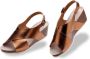 Suecos Ros sandalen dames brons comfortabel schokabsoberend antibacterieel flexibele zool - Thumbnail 4