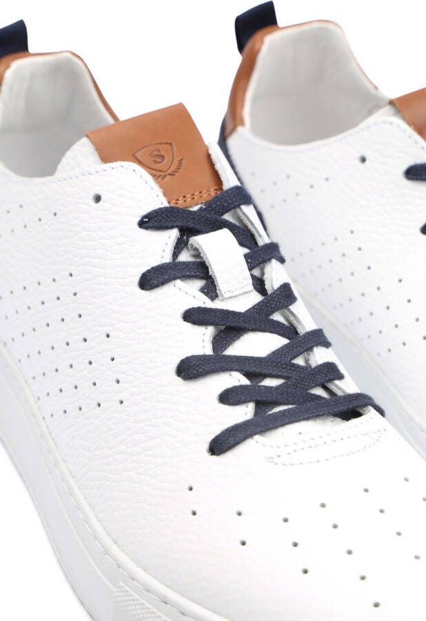 Suitable Grain Sneaker Wit Heren Sneakers