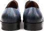 Suitable Leren Herenschoen Derby Print Blauw Schoen cm Leer Heren Veterschoenen - Thumbnail 4