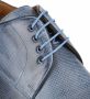 Suitable Leren Herenschoen Derby Print Blauw Schoen cm Leer Heren Veterschoenen - Thumbnail 5