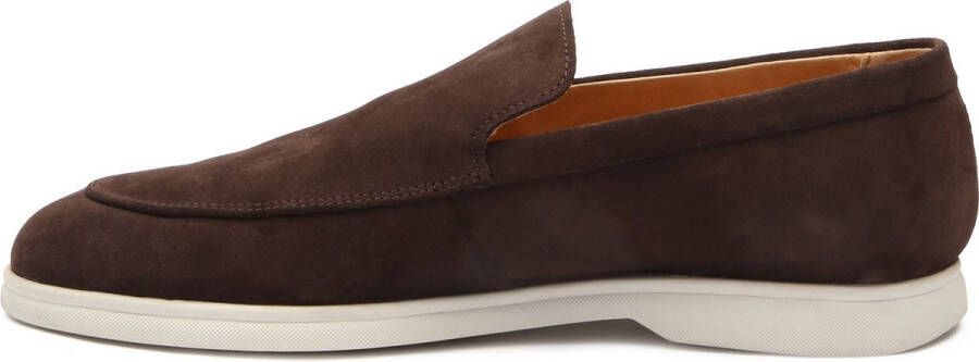 Suitable Loafers Bruin Suede Heren