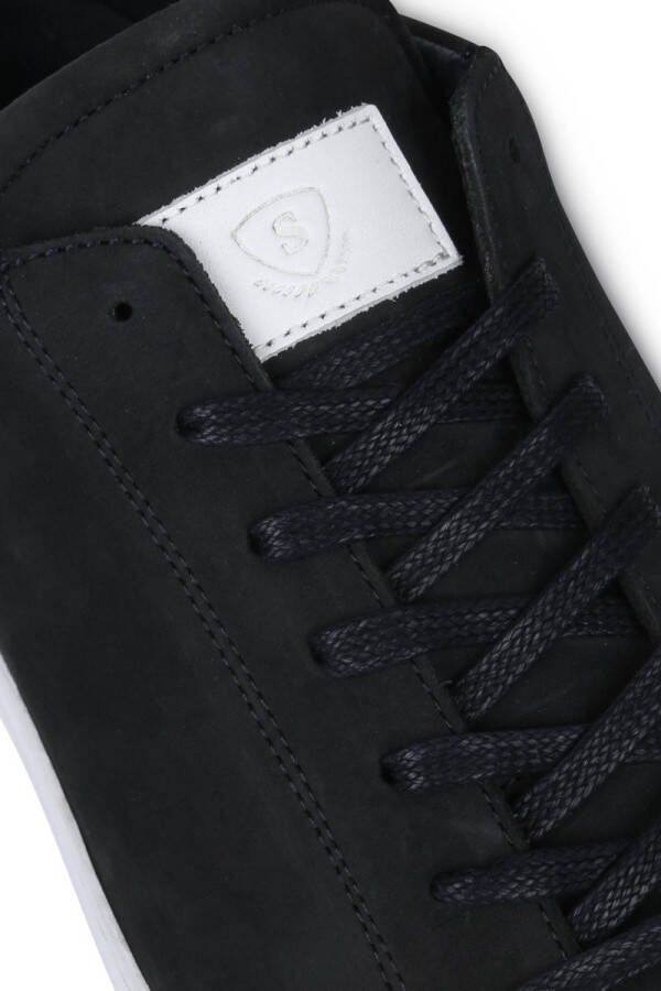 Suitable Nubuck Seron Sneaker Donkerblauw Heren Sneakers