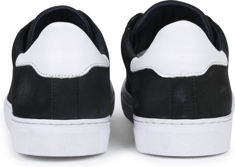 Suitable Nubuck Seron Sneaker Donkerblauw Heren Sneakers