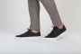 Suitable Nubuck Skave Sneaker Donkerblauw Schoen cm Suede Leer Heren Veterschoenen - Thumbnail 3