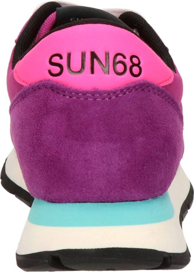 SUN68 Ally Solid Sneaker Dames Roze Multi - Foto 3