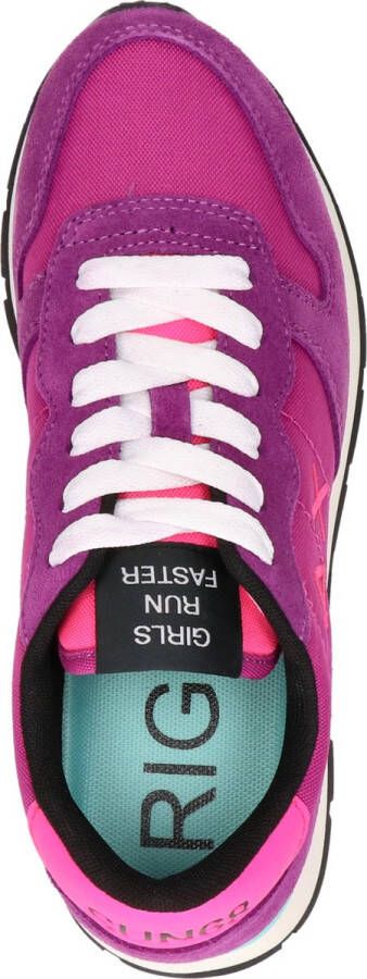 SUN68 Ally Solid Sneaker Dames Roze Multi - Foto 7
