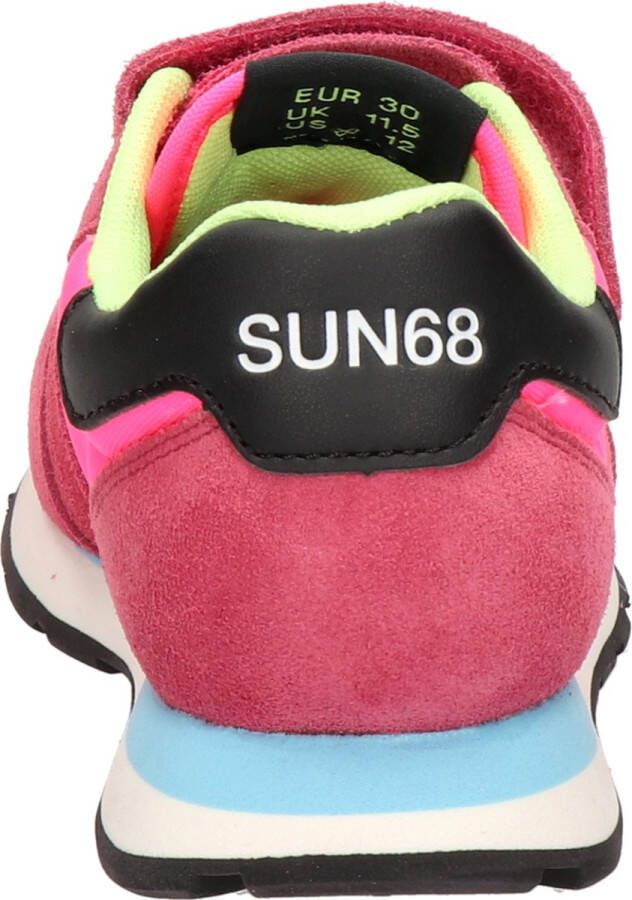 Sun 68 Sun68 Girls Ally Solid meisjes sneaker Fuchsia