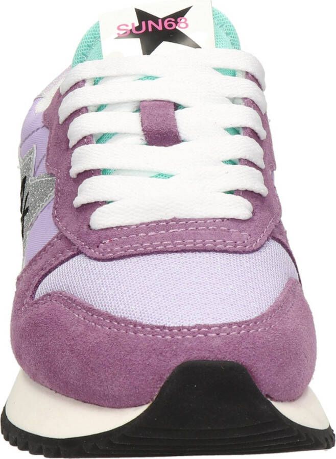 Sun 68 Sun68 Star girl Glitter dames sneaker Lila