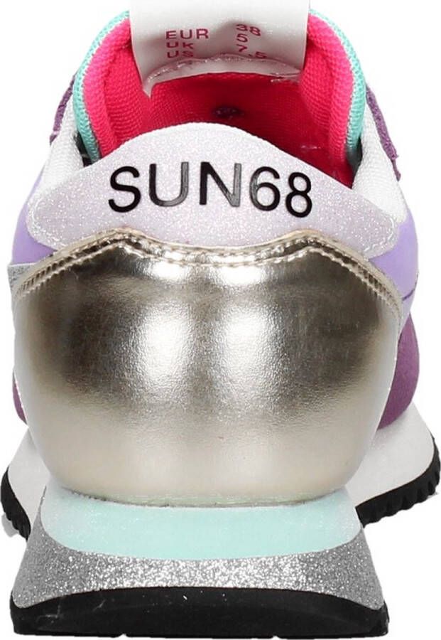 Sun 68 Sun68 Star girl Glitter dames sneaker Lila