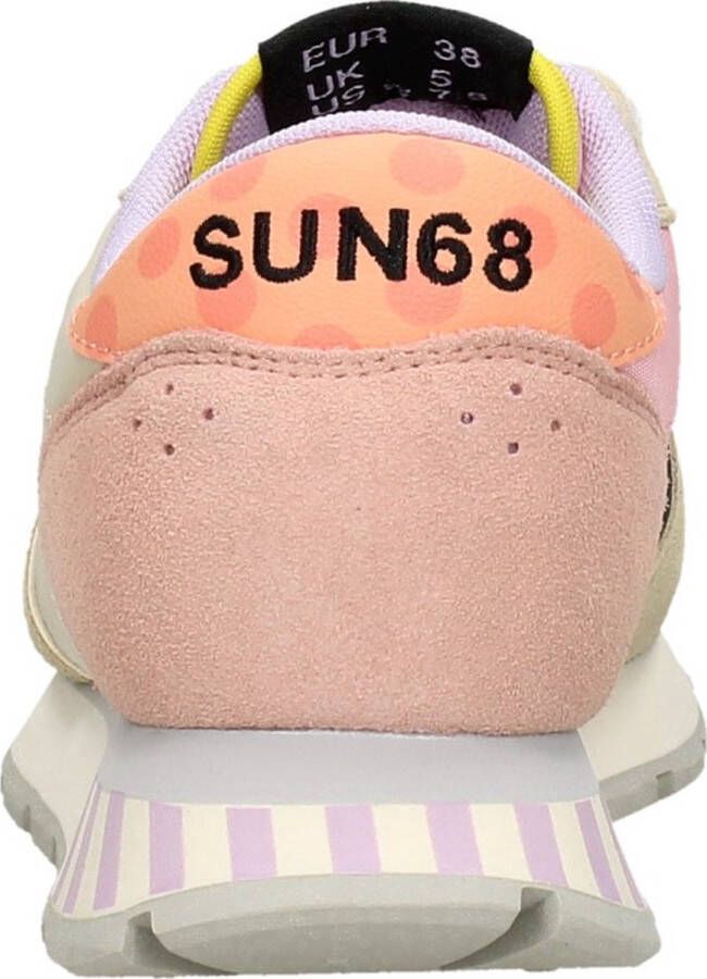 Sun68 Ally Candy Cane Lage sneakers Dames Beige