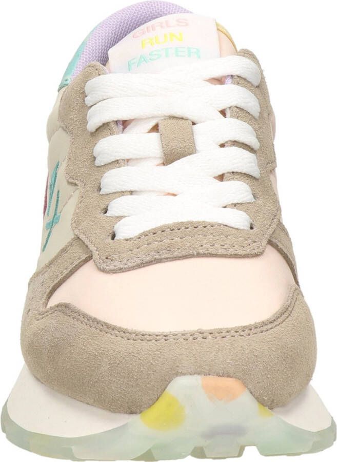 Sun68 Ally Candy Cane Lage sneakers Dames Wit