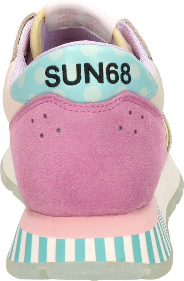 Sun68 Ally Candy Cane Lage sneakers Dames Wit