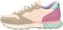 Sun 68 Ally Candy Cane dames sneaker Beige multi - Thumbnail 7