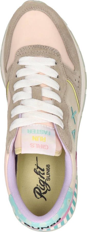 Sun68 Ally Candy Cane Lage sneakers Dames Wit