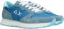 Sun 68 SUN68 Ally Solid Nylon Sneaker Vrouwen Blauw - Thumbnail 7