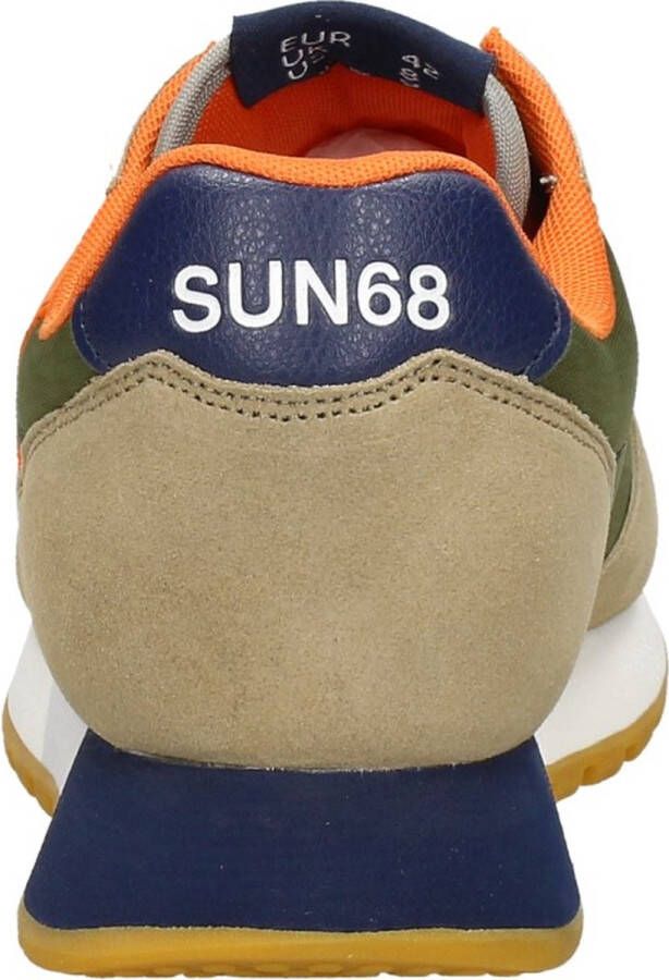 Sun68 Beige Sneakers Jaki Tricolors