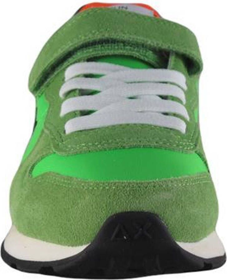 Sun 68 Sun68 Boys Tom Solid jongens sneaker Groen