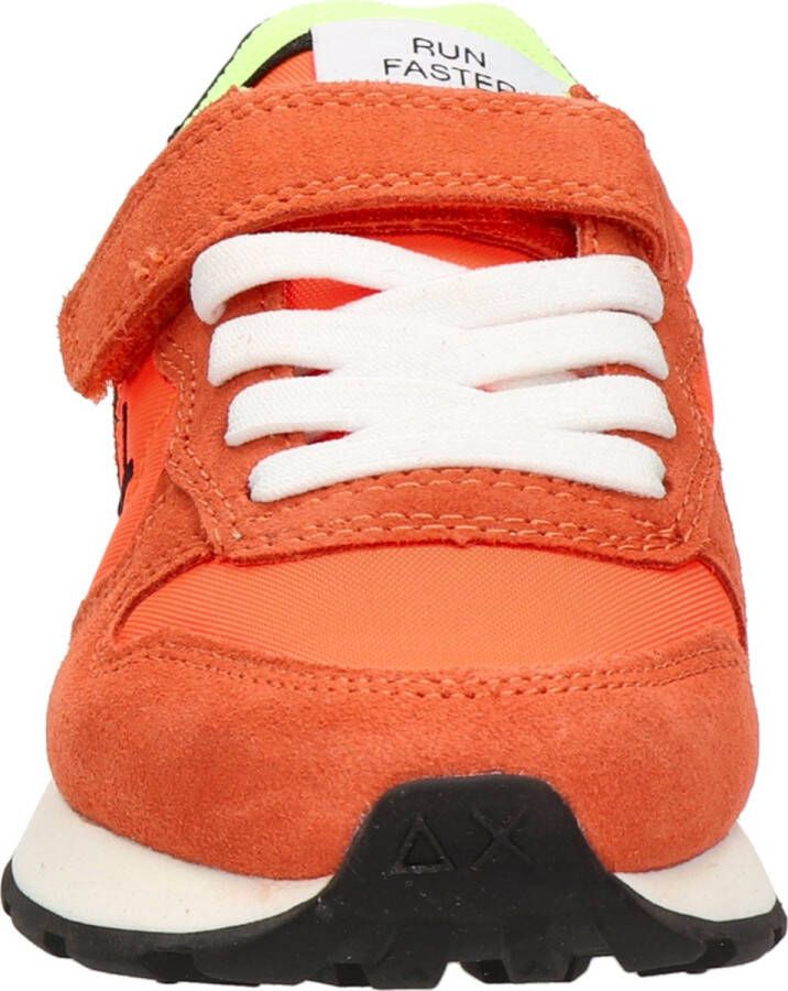 Sun68 Boys Tom Solid Lage sneakers Jongens Oranje