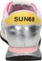 Sun68 Dames Sneakers Stargirl Glitter Logo Bianco Wit - Thumbnail 10