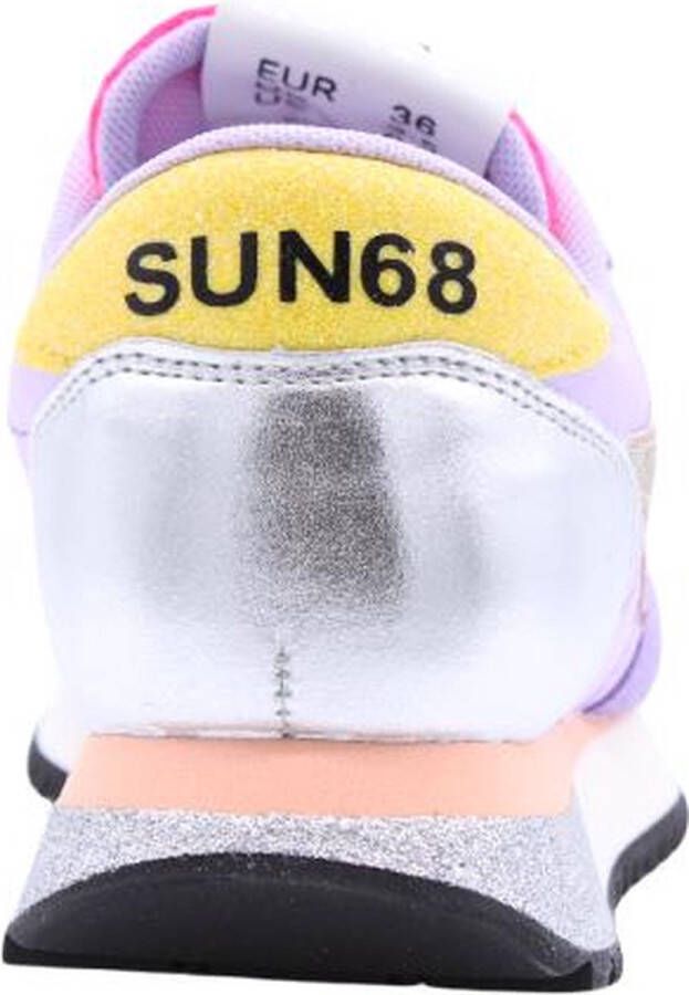 Sun68 Dames Sneakers Stargirl Glitter Logo Lila
