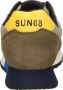 Sun68 Solid Sneaker met Extra Oranje Veters Multicolor Heren - Thumbnail 6